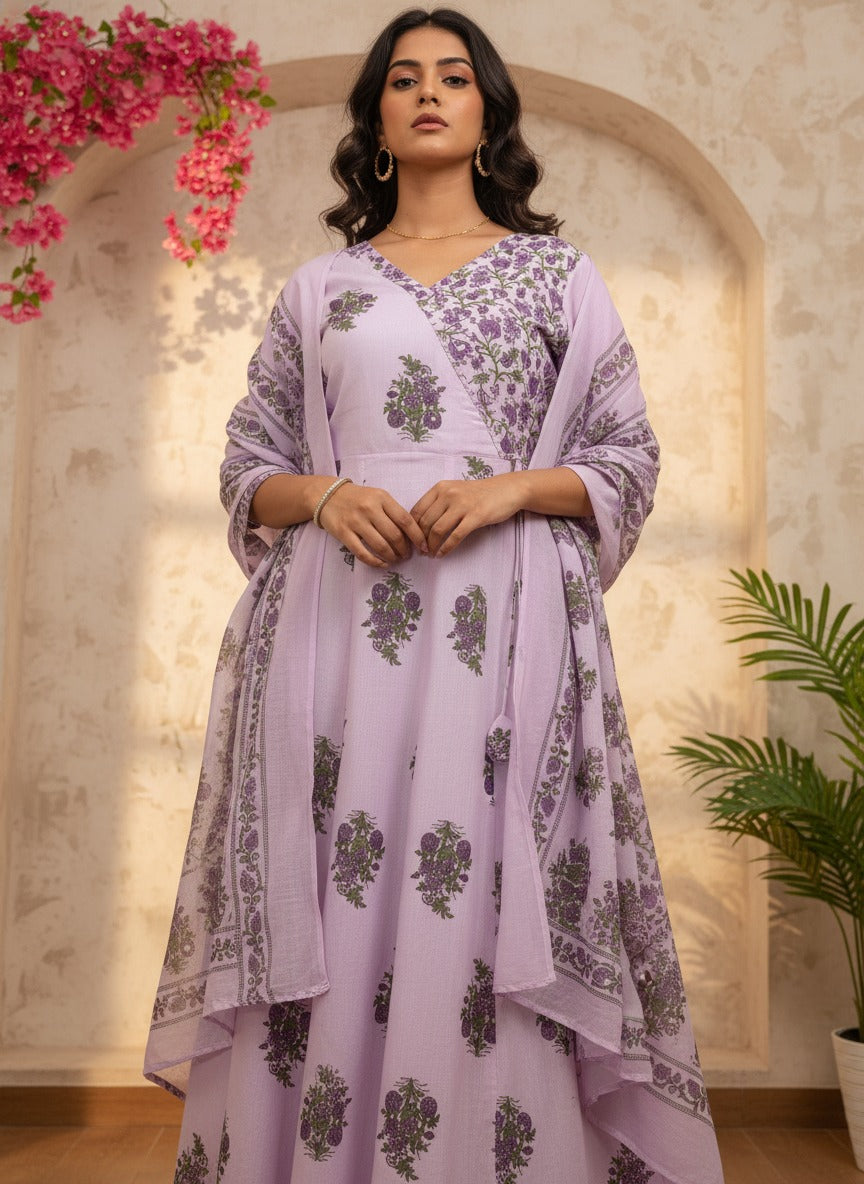 Lavender Bloom Grace Suit Set
