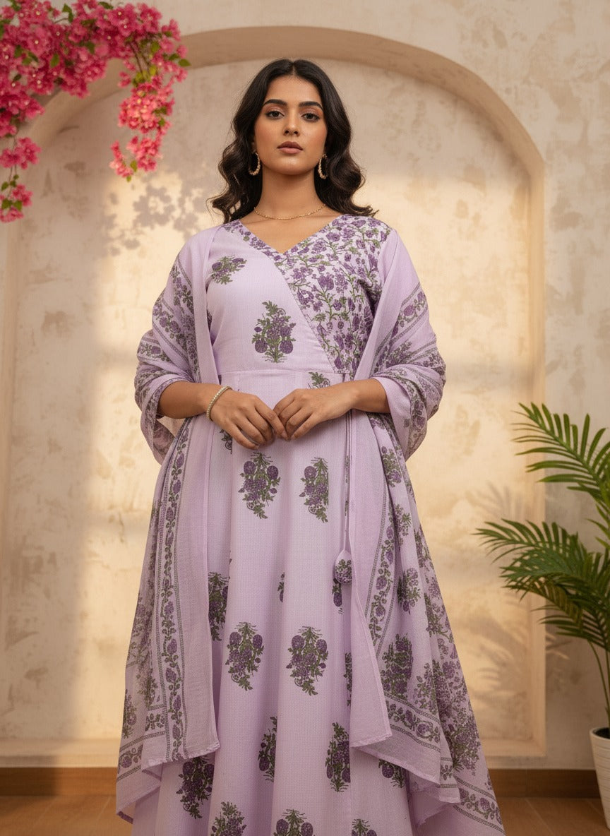 Lavender Bloom Grace Suit Set
