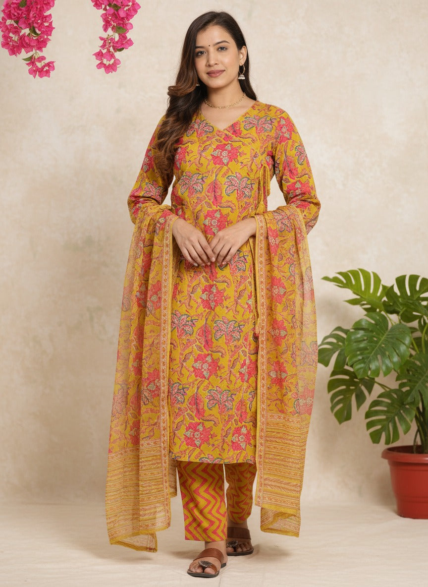 Surya Gulnaar Festive Suit Set